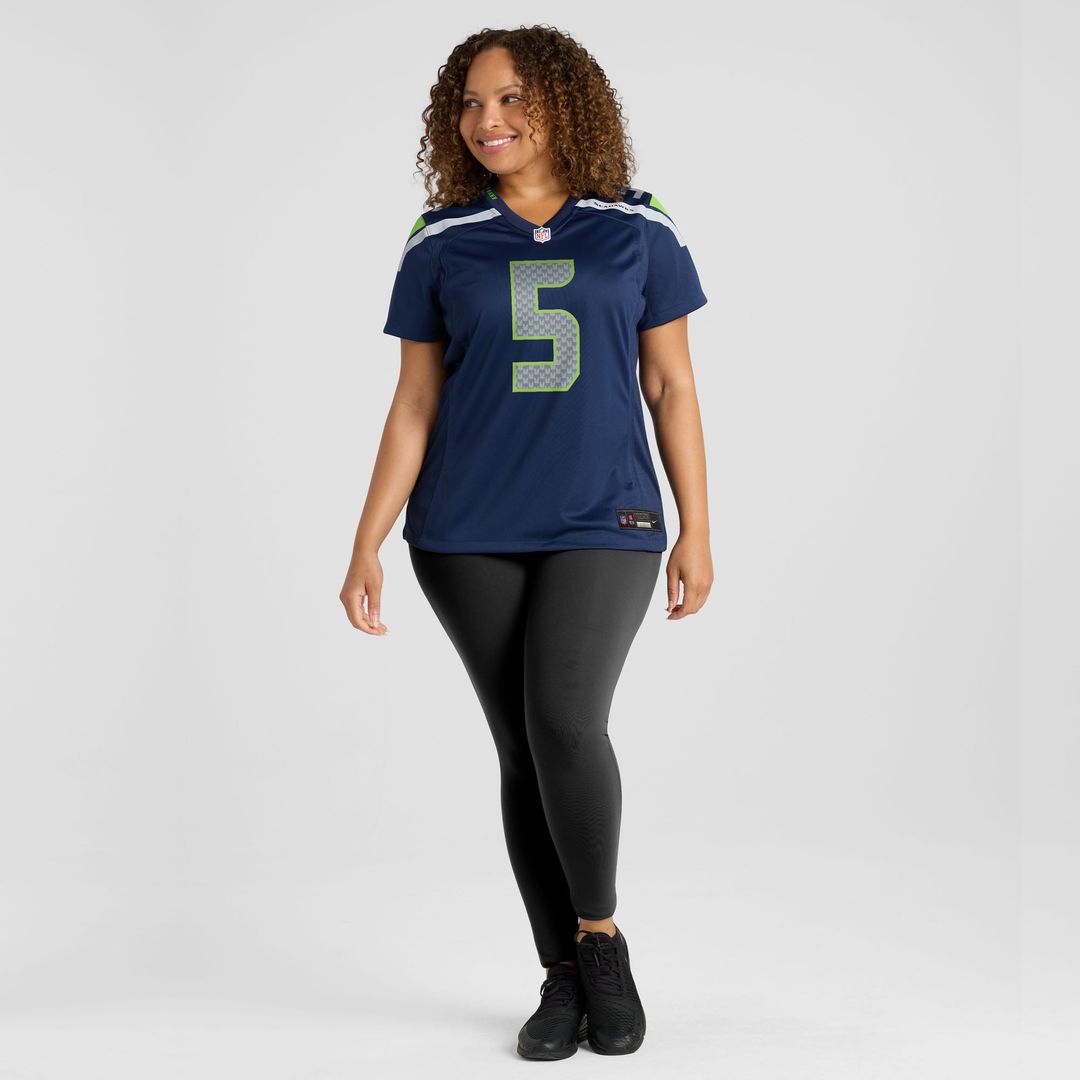 Women's Nike Seattle Seahawks Jason Myers College Navy Team Game NFL Jersey