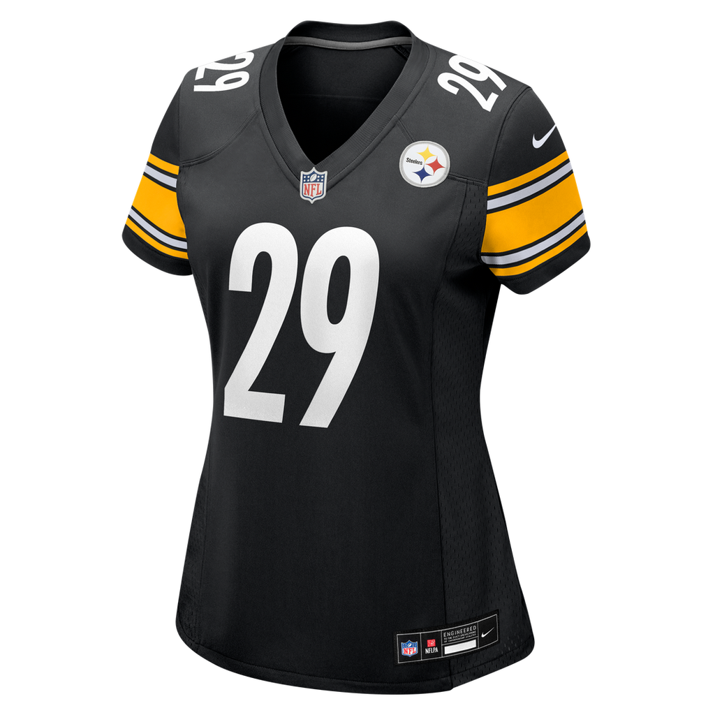Women's Nike Pittsburgh Steelers Eli Heidenreich Black Team Game NFL Jersey