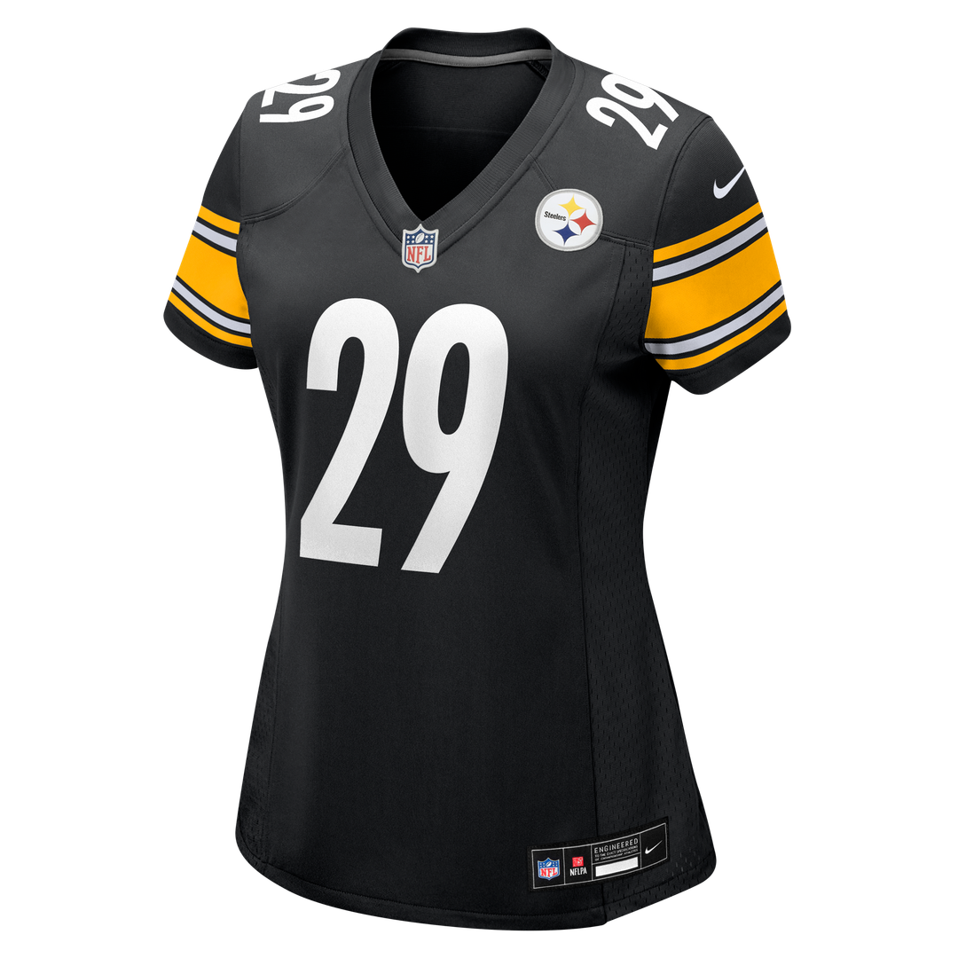 Women's Nike Pittsburgh Steelers Eli Heidenreich Black Team Game NFL Jersey