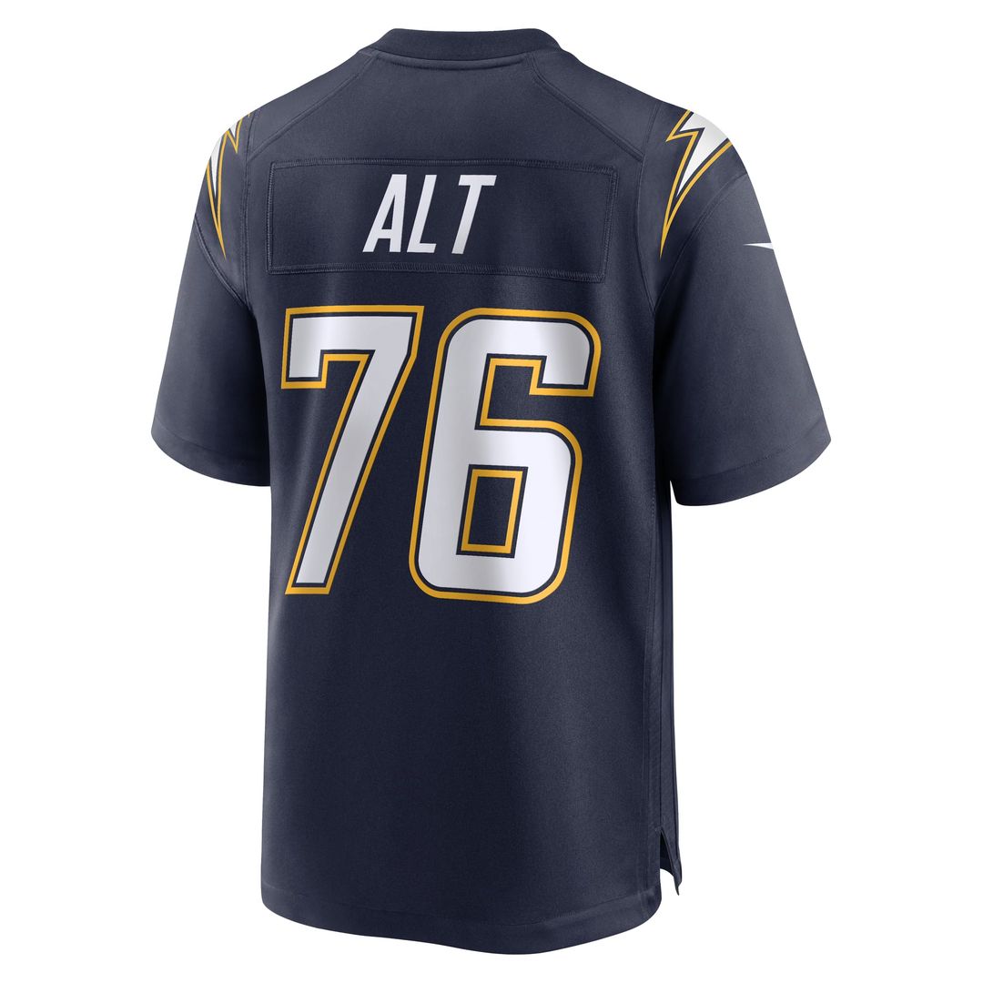 Men's Nike Los Angeles Chargers Joe Alt Navy Alternate Super Chargers Game Player NFL Jersey