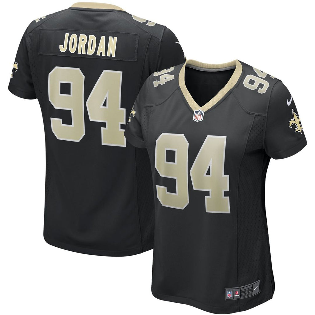 Women's Nike New Orleans Saints Cameron Jordan Black Game NFL Jersey