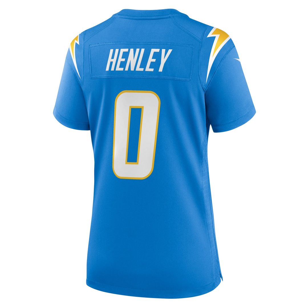 Women's Nike Los Angeles Chargers Daiyan Henley Powder Blue Team Game NFL Jersey