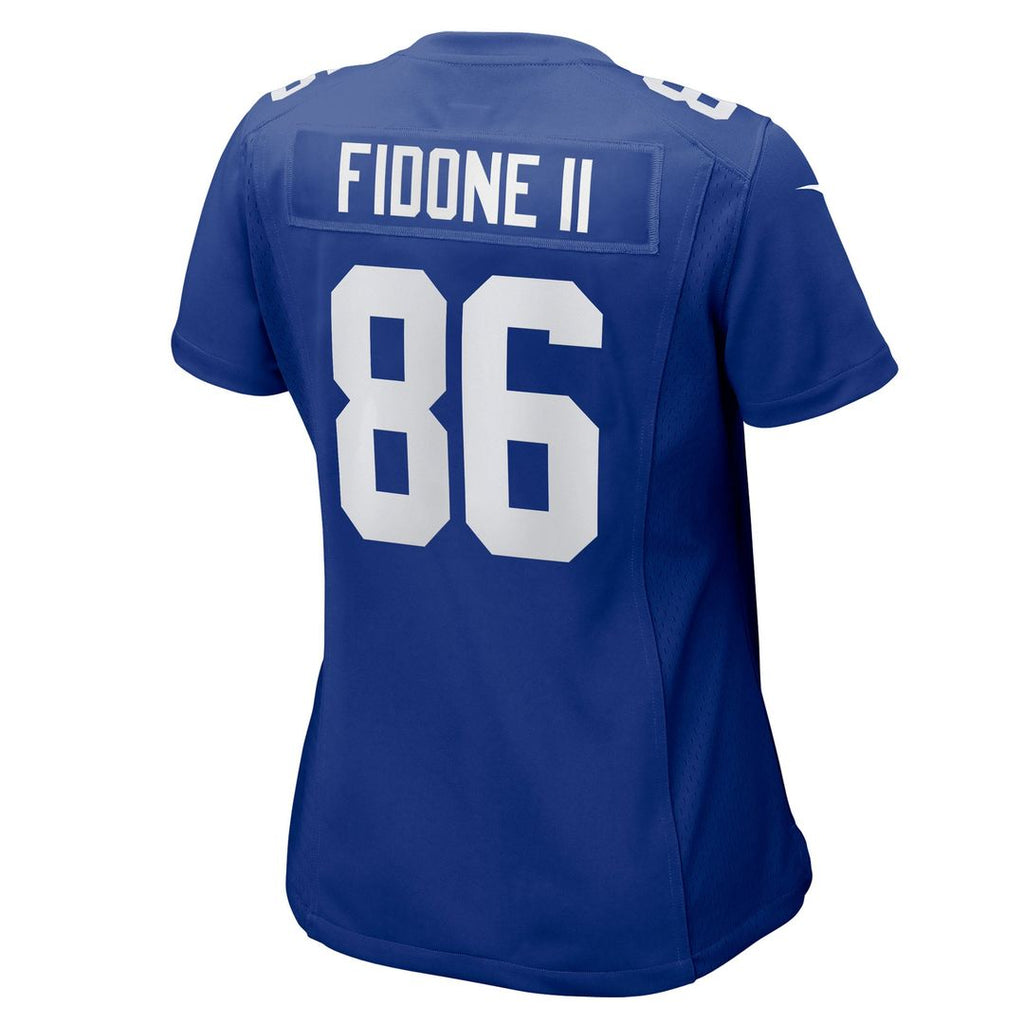 Women's Nike New York Giants Thomas Fidone II Royal Team Game NFL Jersey