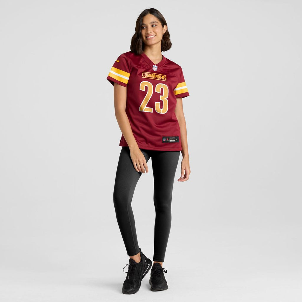 Women's Nike Washington Commanders Trey Amos Burgundy Team Game NFL Jersey