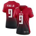 Women's Nike Atlanta Falcons Michael Penix Jr. Red Alternate Game NFL Jersey