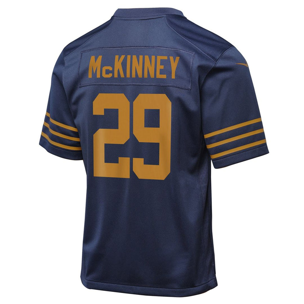 Youth Nike Green Bay Packers Xavier McKinney Navy The 1923 Classic Game NFL Jersey