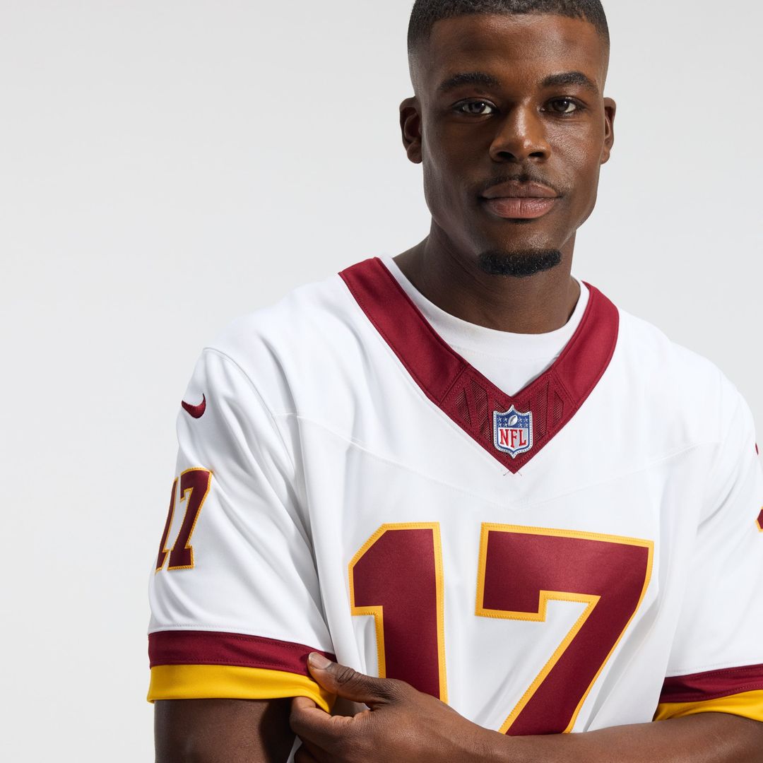 Men's Nike Washington Commanders Terry McLaurin White Vapor F.U.S.E. Stitched Limited NFL Jersey