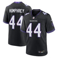 Men's Nike Baltimore Ravens Marlon Humphrey Black Alternate Game NFL Jersey