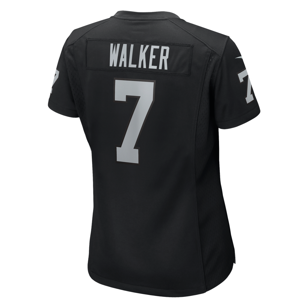 Women's Nike Las Vegas Raiders Quay Walker Black Team Game NFL Jersey
