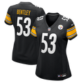 Women's Nike Pittsburgh Steelers JaWhaun Bentley Black Team Game NFL Jersey
