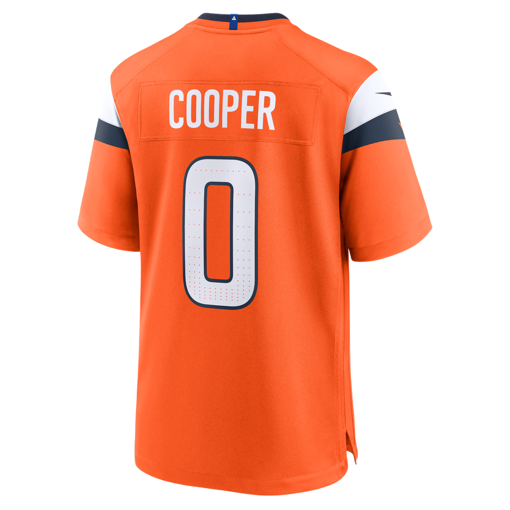 Men's Nike Denver Broncos Jonathon Cooper Orange Team Game NFL Jersey