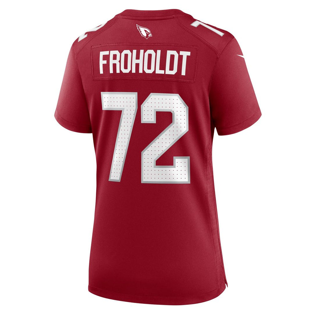 Women's Nike Arizona Cardinals Hjalte Froholdt Cardinal Game NFL Jersey