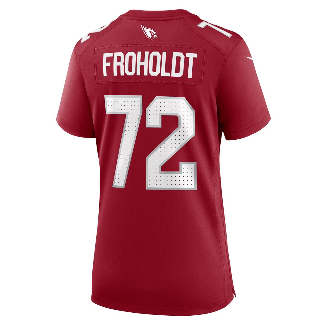 Women's Nike Arizona Cardinals Hjalte Froholdt Cardinal Game NFL Jersey