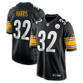 Men's Nike Pittsburgh Steelers Franco Harris Black Game Retired Player NFL Jersey