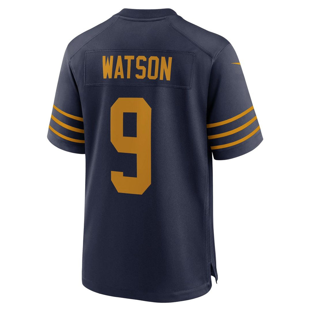Men's Nike Green Bay Packers Christian Watson Navy The 1923 Classic Game NFL Jersey