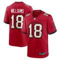 Men's Nike Tampa Bay Buccaneers Josh Williams Red Team Game NFL Jersey