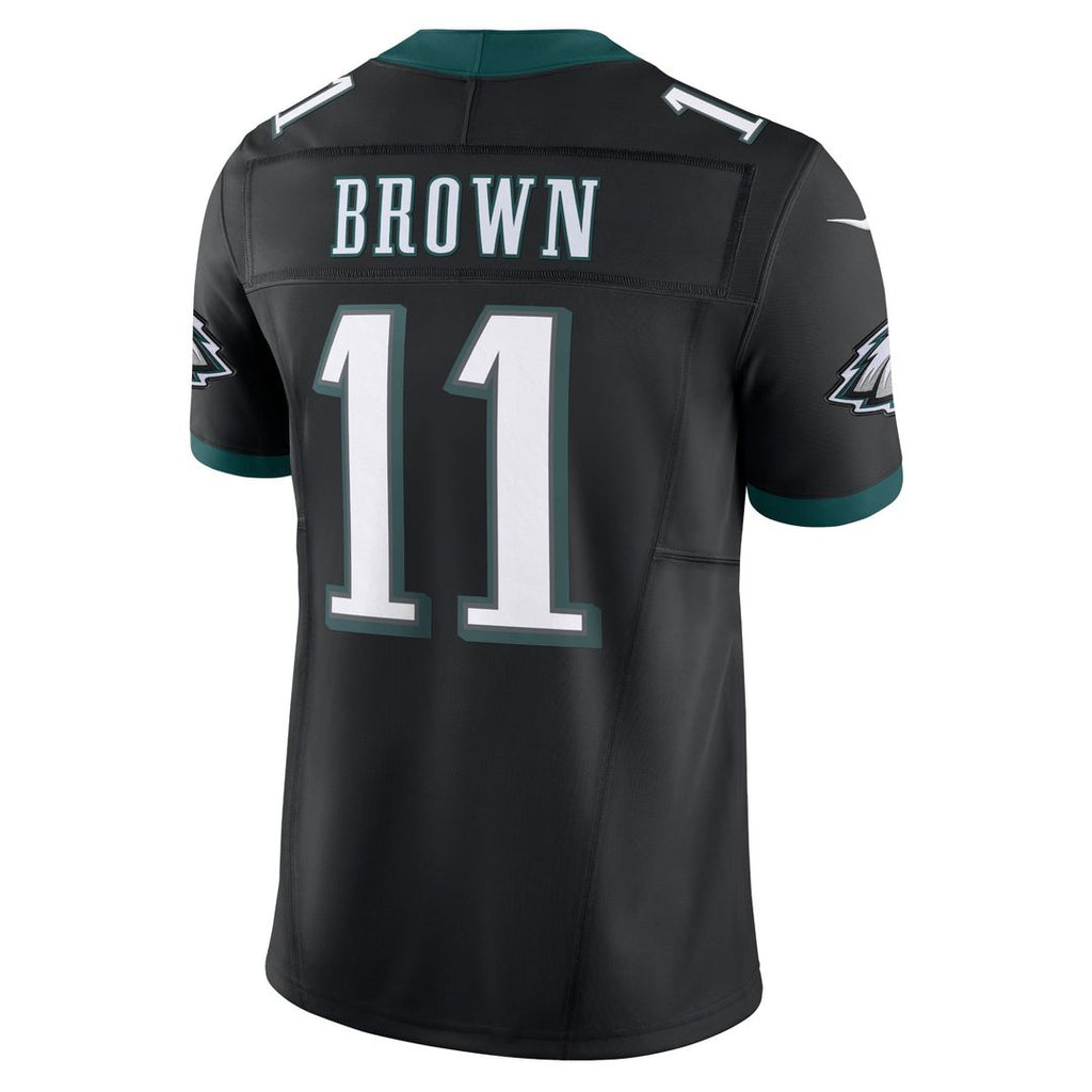Men's Nike Philadelphia Eagles A.J. Brown Black Alternate Vapor F.U.S.E. Limited NFL Jersey