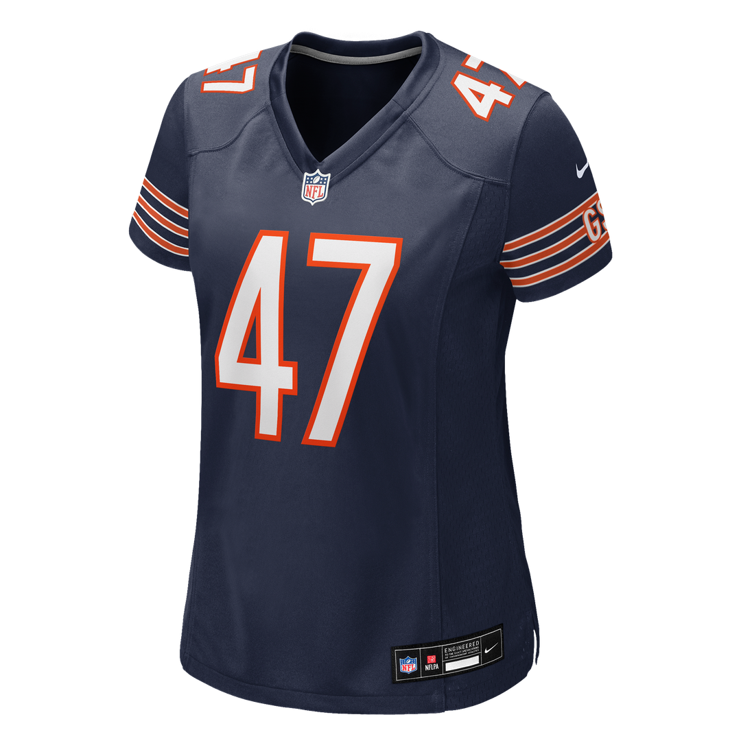 Women's Nike Chicago Bears Ruben Hyppolite II Navy Team Game NFL Jersey