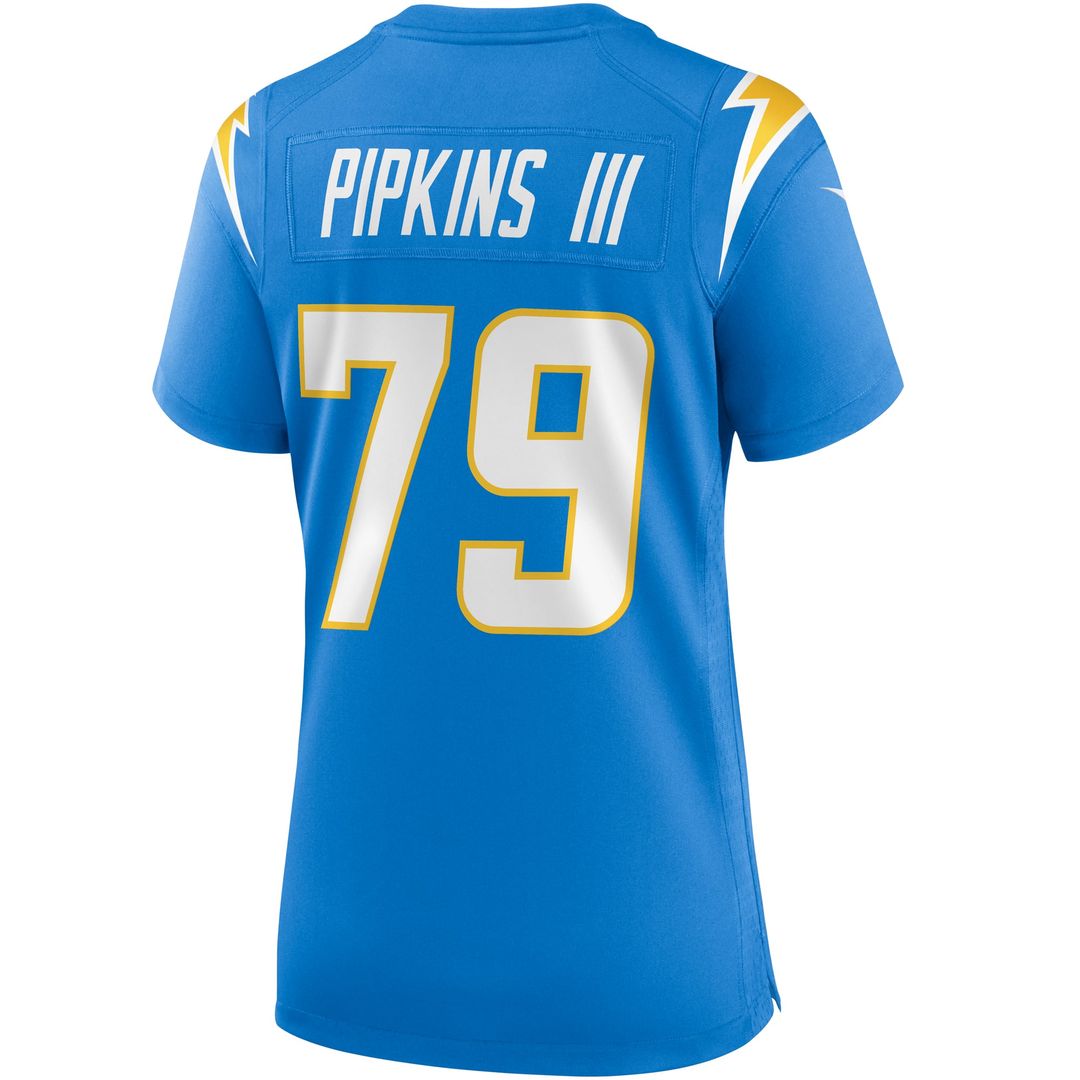 Women's Nike Los Angeles Chargers Trey Pipkins III Powder Blue Game NFL Jersey