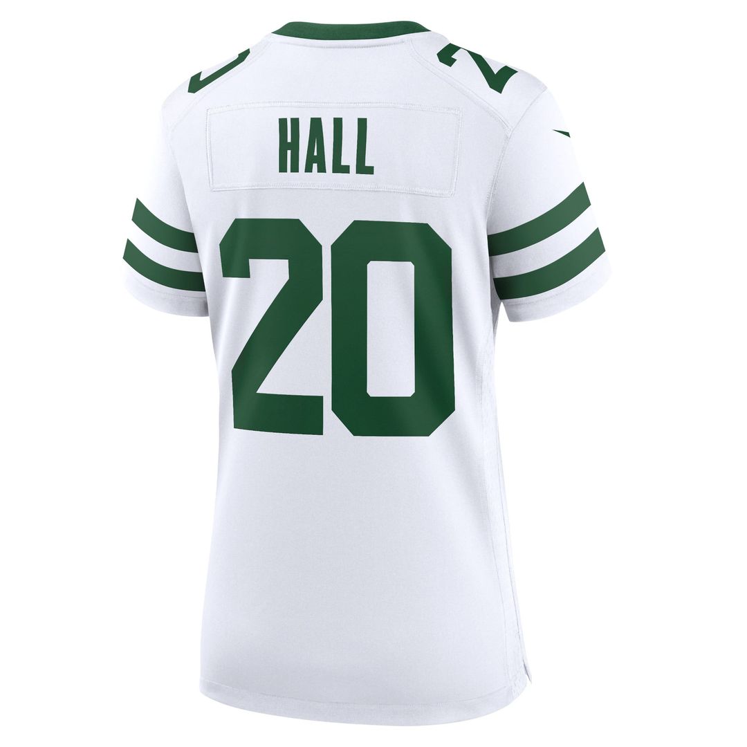 Women's Nike New York Jets Breece Hall Legacy Green Game NFL Jersey