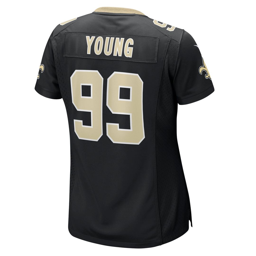 Women's Nike New Orleans Saints Chase Young Black Game NFL Jersey
