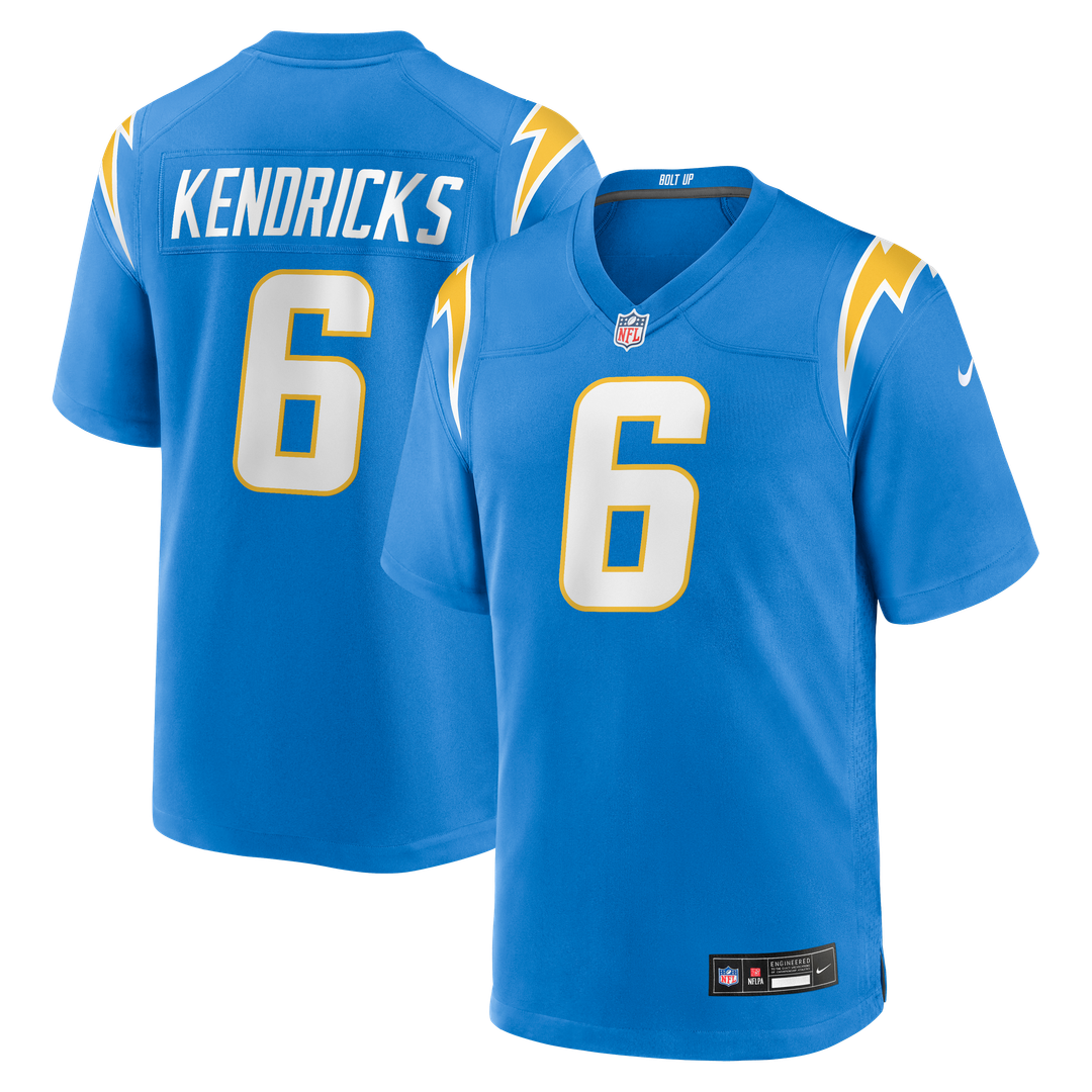 Men's Nike Los Angeles Chargers Eric Kendricks Powder Blue Game Player NFL Jersey