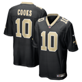 Men's Nike New Orleans Saints Brandin Cooks Black Team Game NFL Jersey