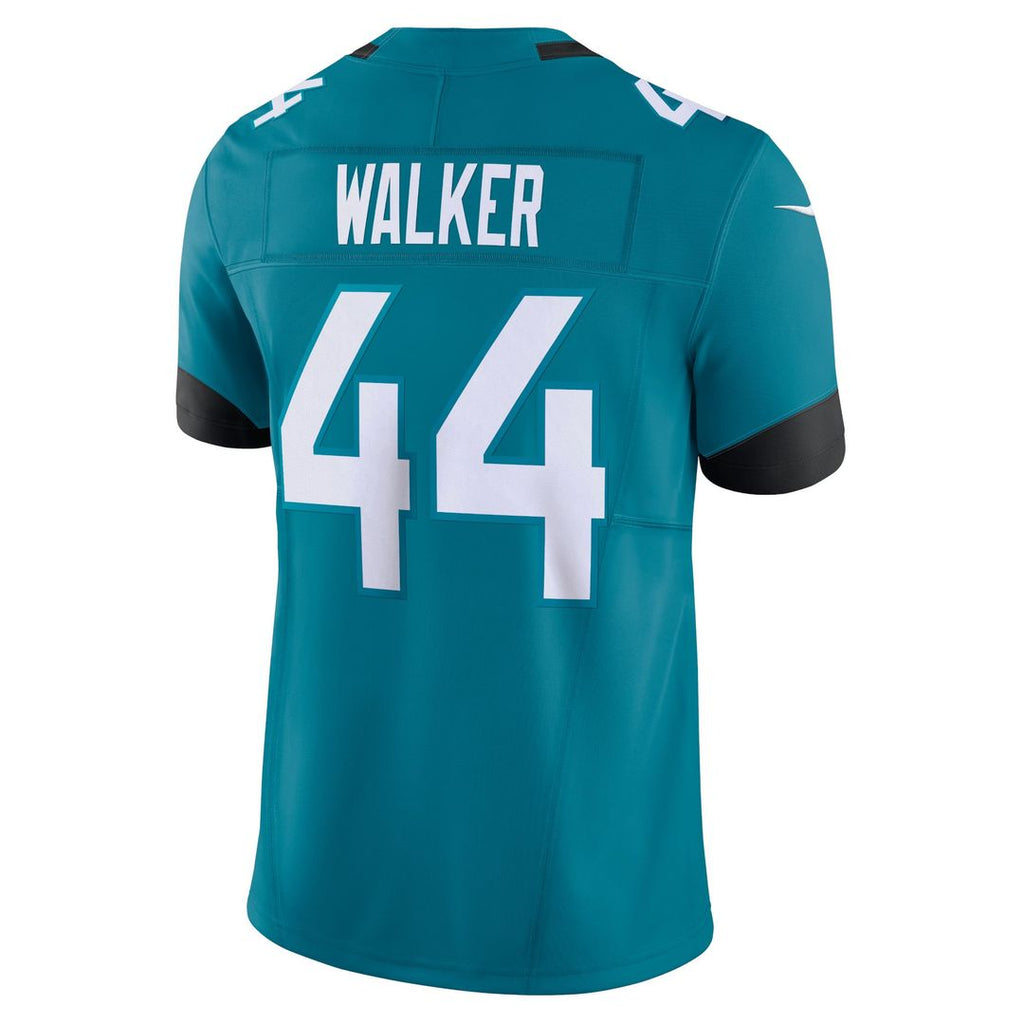 Men's Nike Jacksonville Jaguars Travon Walker Teal Vapor F.U.S.E. Limited NFL Jersey