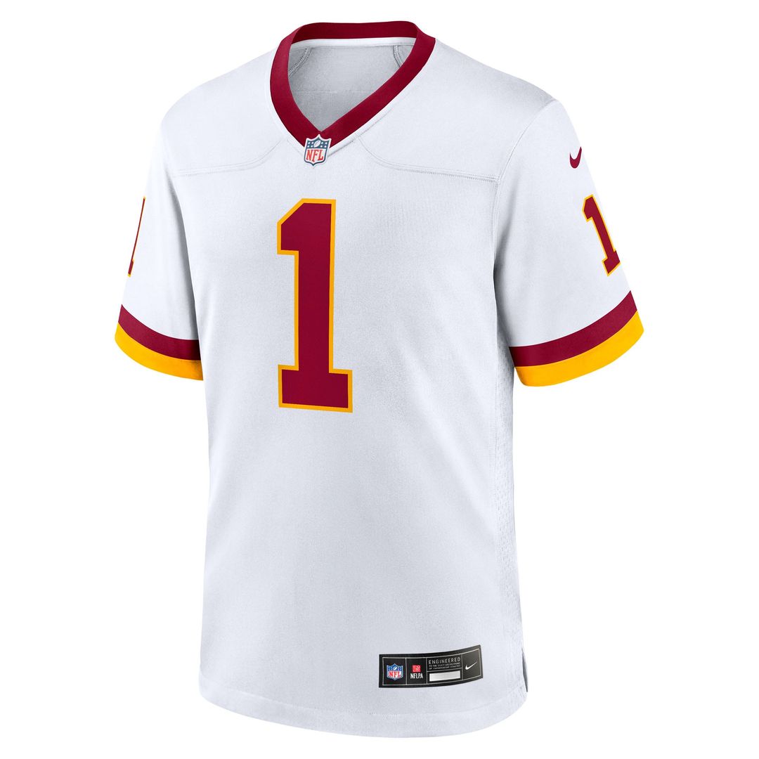 Men's Nike Washington Commanders Deebo Samuel Sr White Game Super Bowl Era NFL Jersey