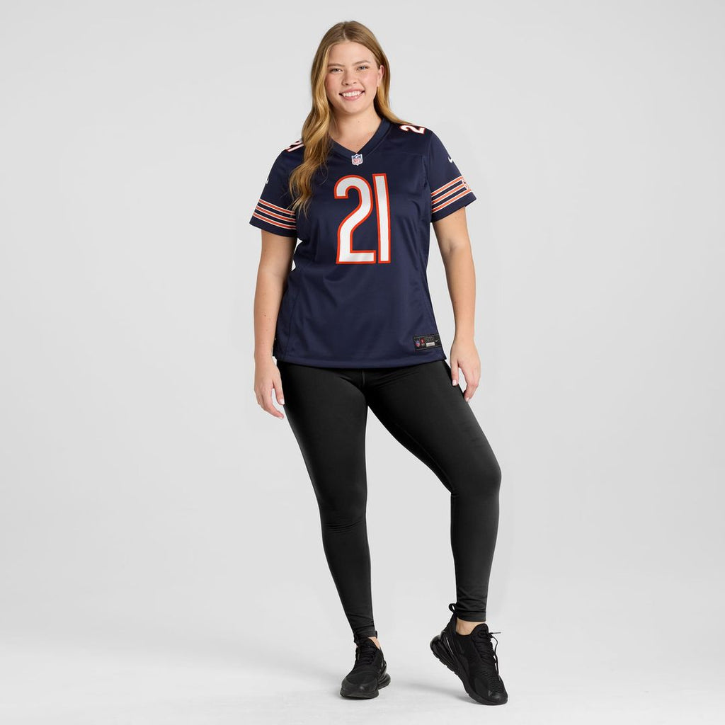 Women's Nike Chicago Bears D'Onta Foreman Navy Game NFL Jersey