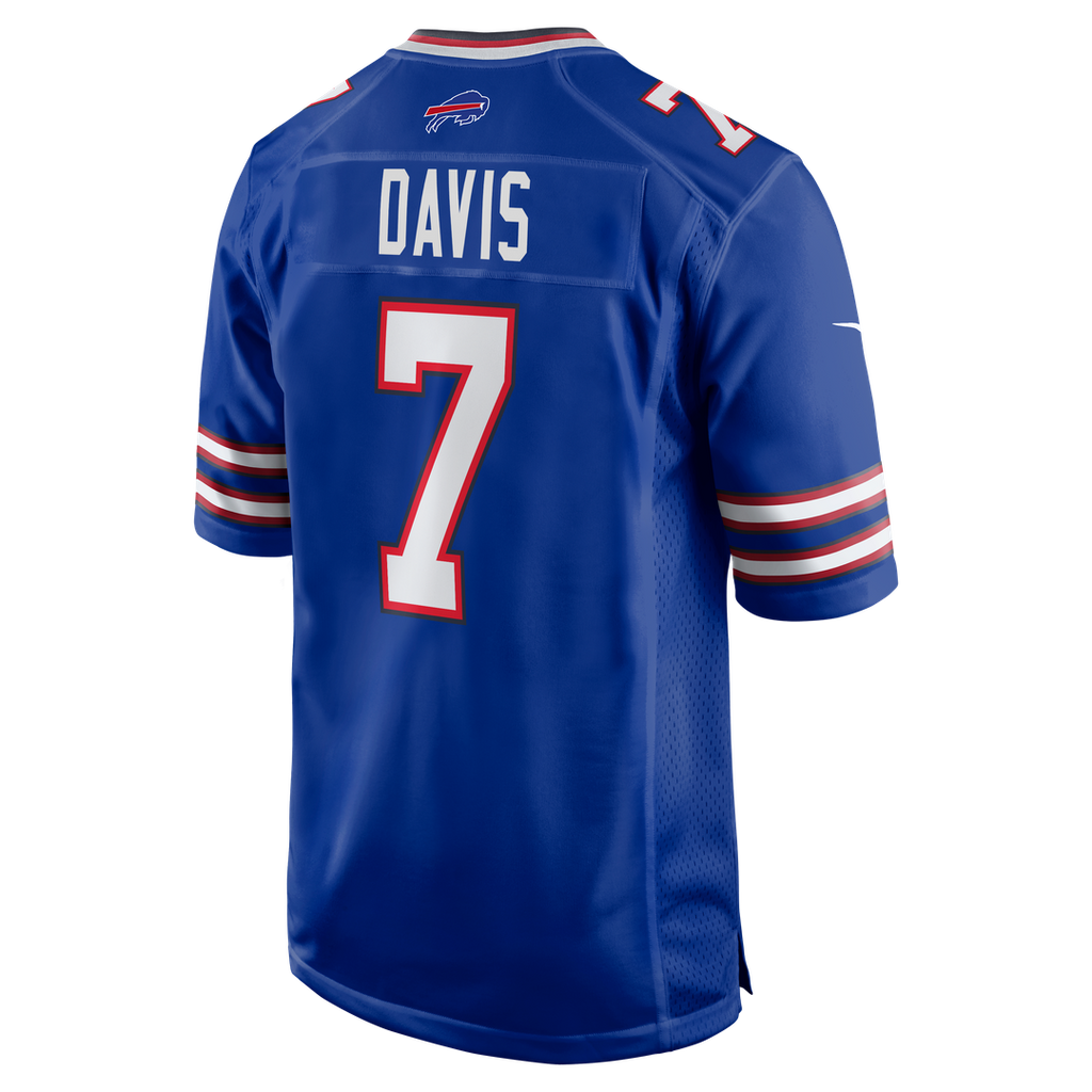 Men's Nike Buffalo Bills Ray Davis Royal Team Game NFL Jersey