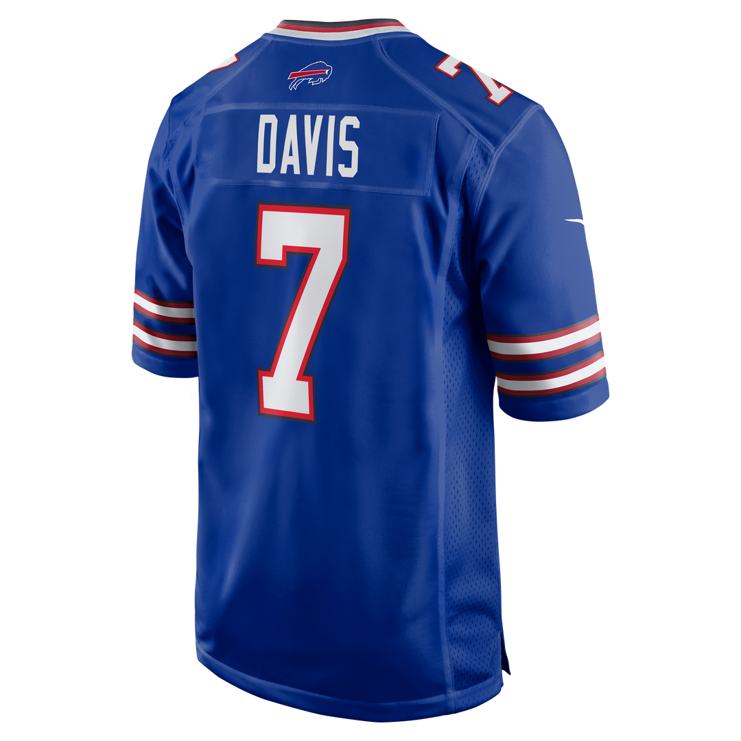 Men's Nike Buffalo Bills Ray Davis Royal Team Game NFL Jersey
