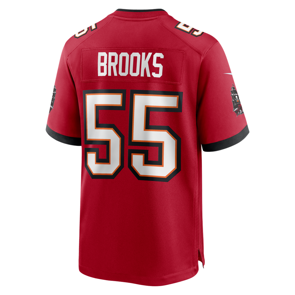 Men's Nike Tampa Bay Buccaneers Derrick Brooks Red Game Retired Player NFL Jersey