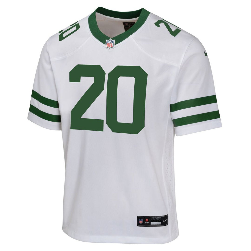 Youth Nike New York Jets Breece Hall Green Game NFL Jersey