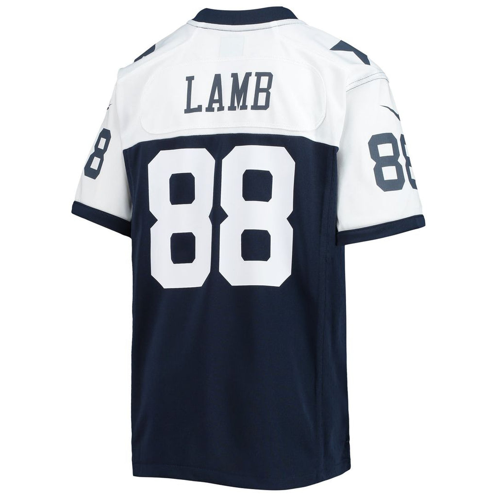Youth Nike Dallas Cowboys CeeDee Lamb Navy Alternate Team Game NFL Jersey