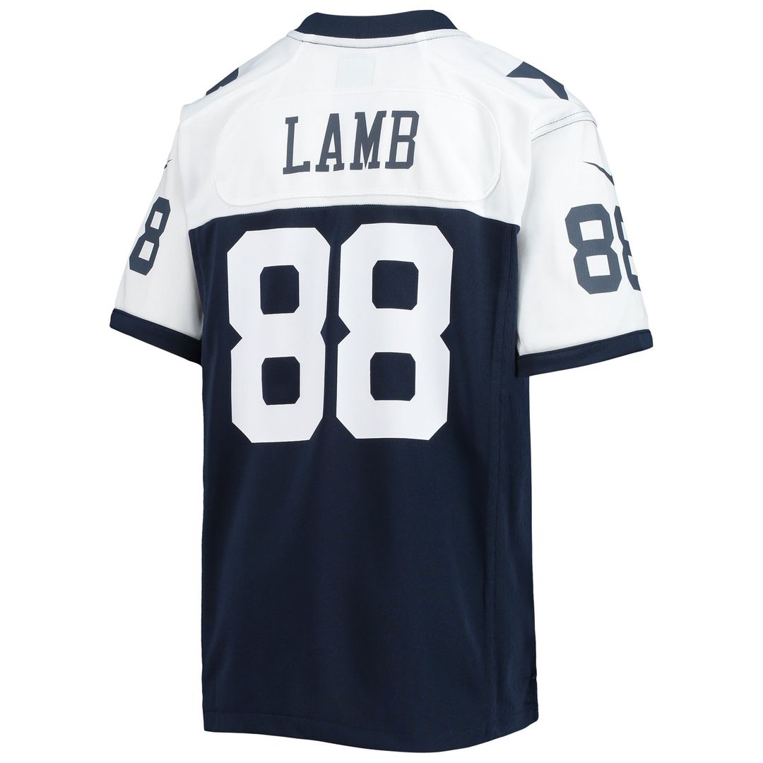Youth Nike Dallas Cowboys CeeDee Lamb Navy Alternate Team Game NFL Jersey