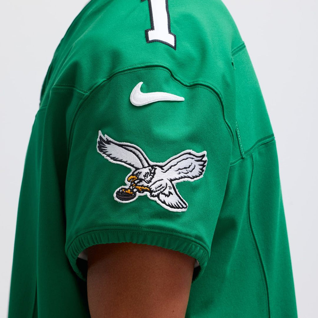 Men's Nike Philadelphia Eagles Jalen Hurts Kelly Green 2nd Alternate Vapor F.U.S.E. Elite NFL Jersey