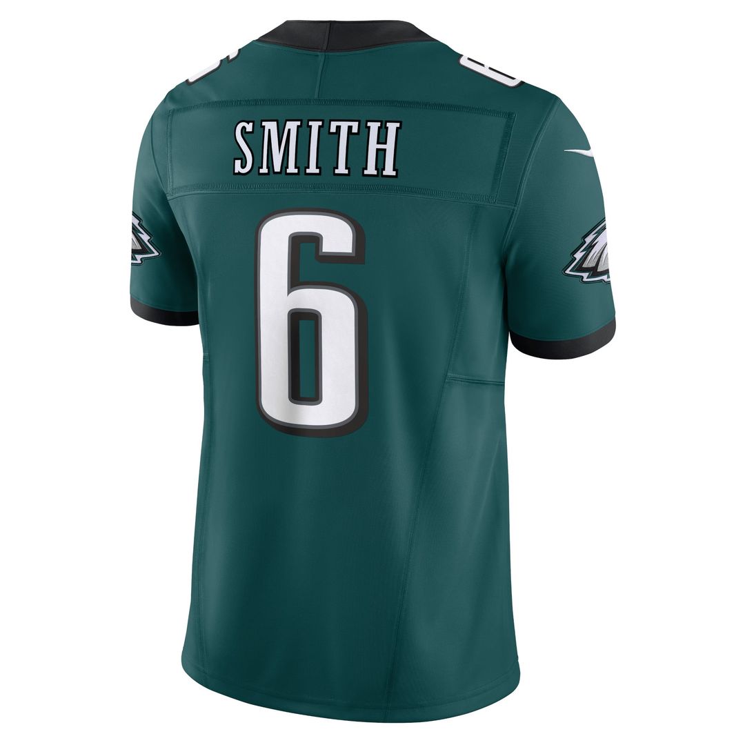 Men's Nike Philadelphia Eagles DeVonta Smith Midnight Green Vapor F.U.S.E. Limited NFL Jersey