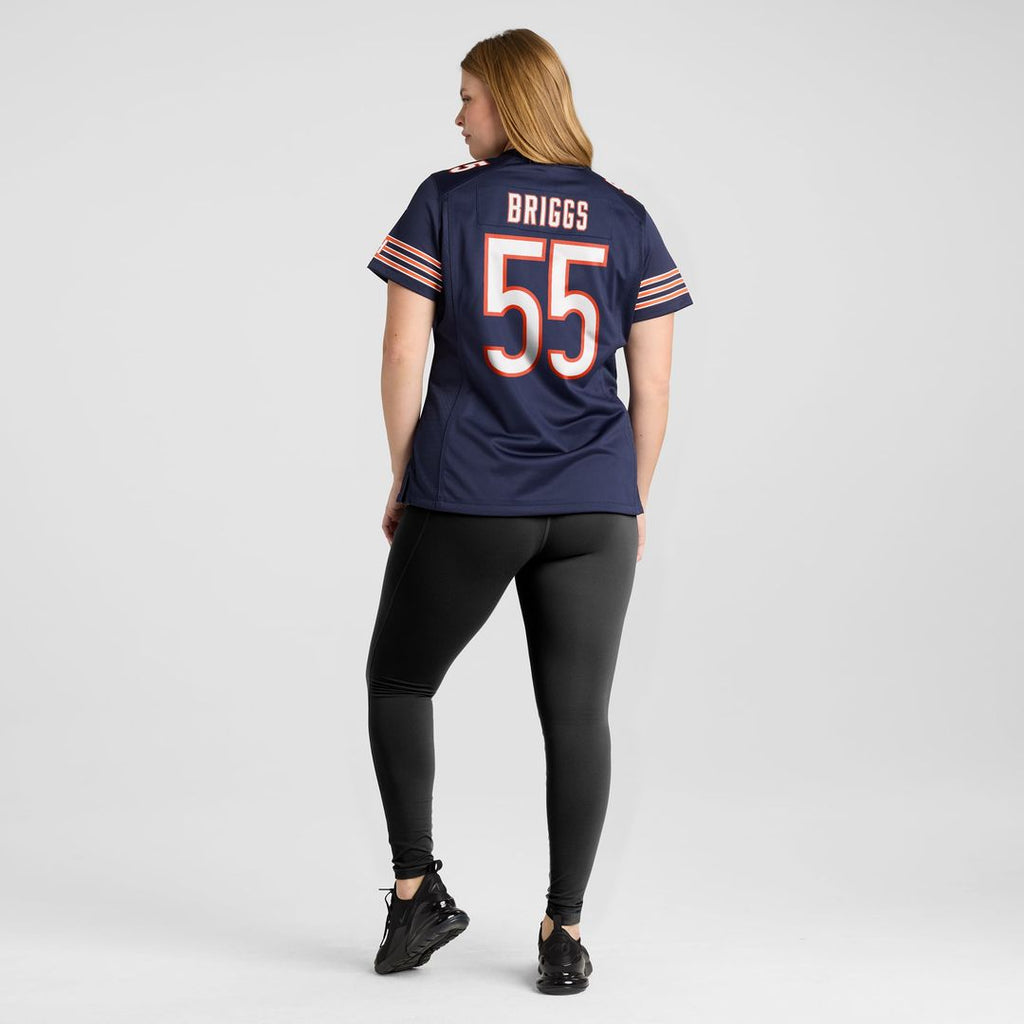 Women's Nike Chicago Bears Lance Briggs Navy Game Retired Player NFL Jersey