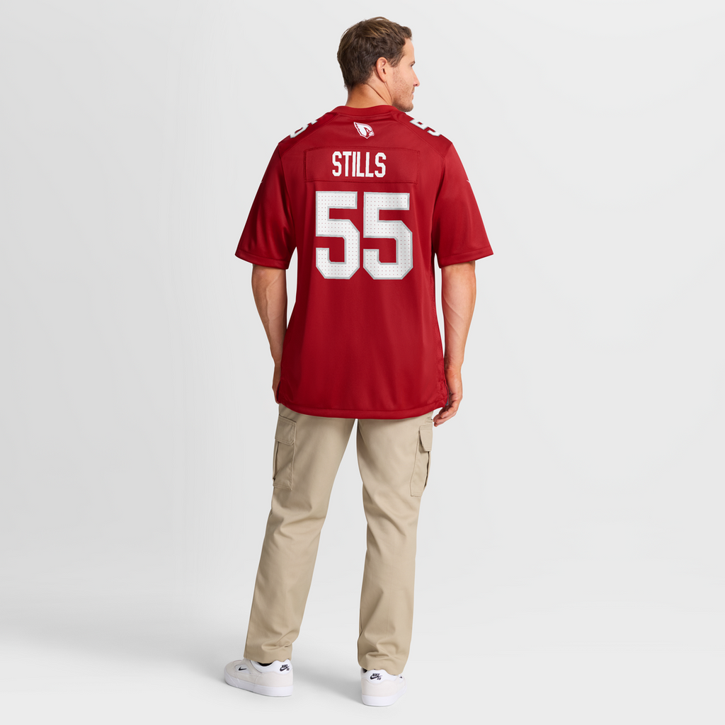 Men's Nike Arizona Cardinals Dante Stills Cardinal Team Game NFL Jersey