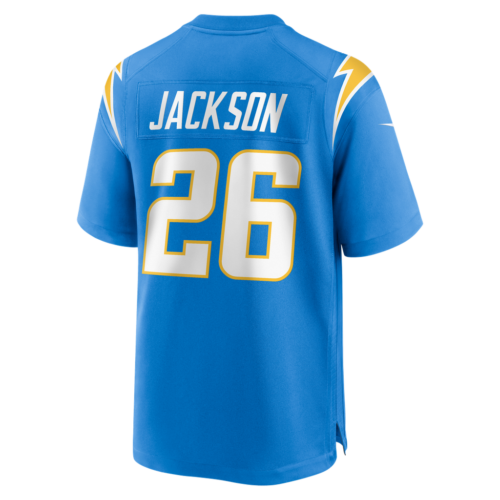 Men's Nike Los Angeles Chargers Donte Jackson Powder Blue Team Game NFL Jersey