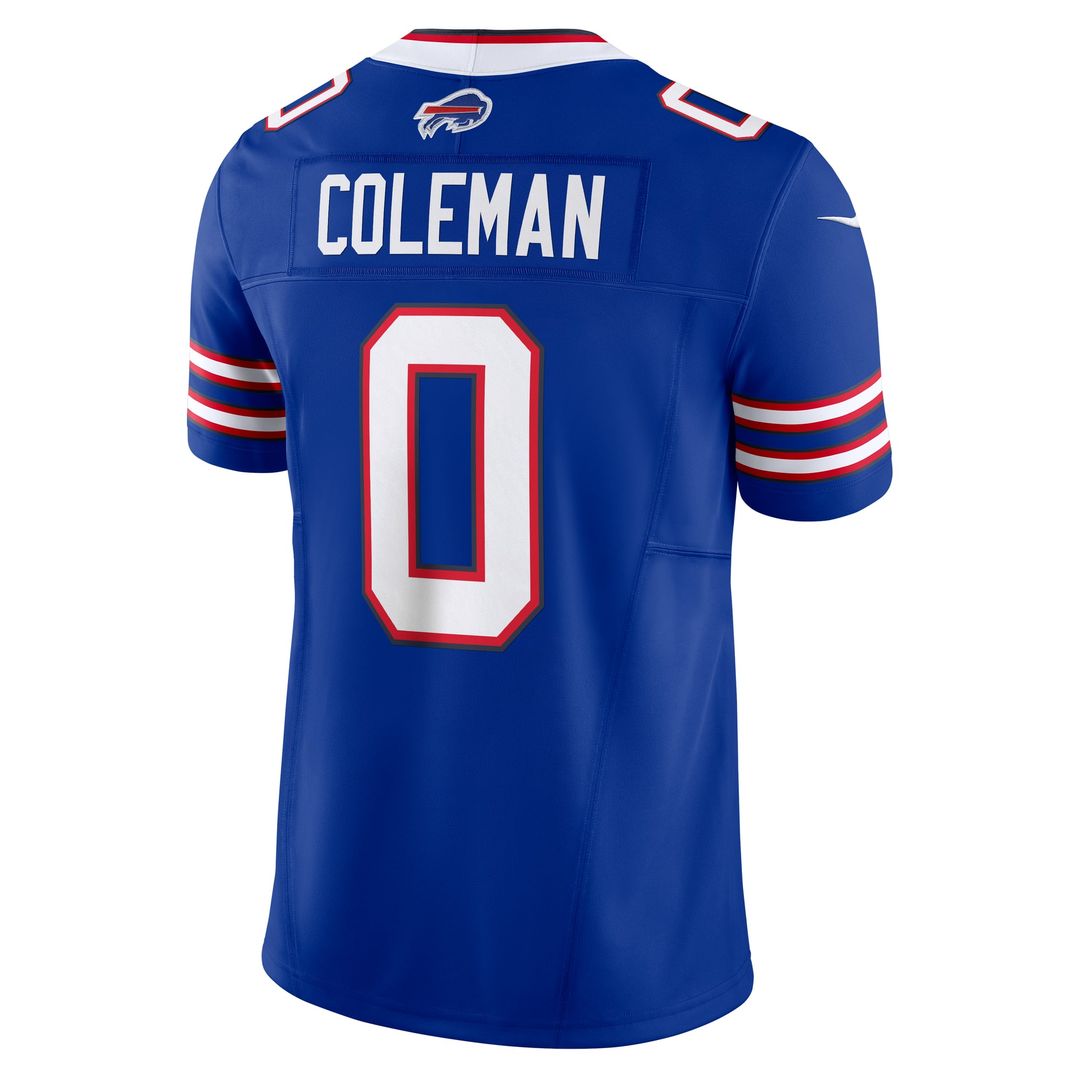 Men's Nike Buffalo Bills Keon Coleman Red Alternate Vapor F.U.S.E. Limited NFL Jersey