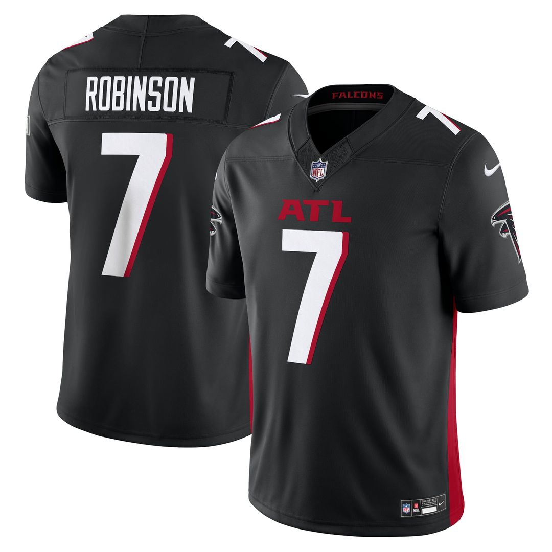 Men's Nike Atlanta Falcons Bijan Robinson Black Vapor F.U.S.E. Limited NFL Jersey