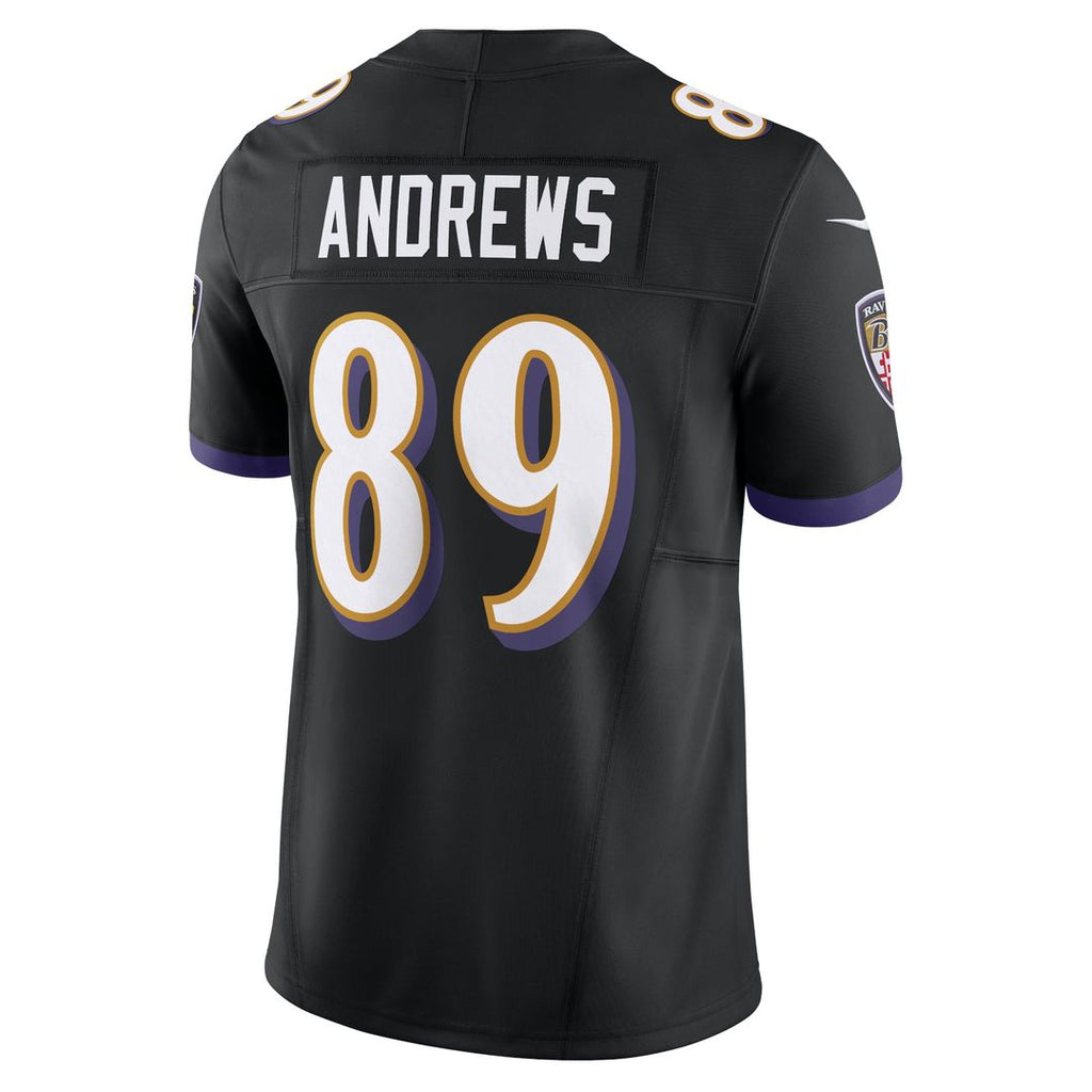 Men's Nike Baltimore Ravens Mark Andrews Black Vapor F.U.S.E. Limited NFL Jersey