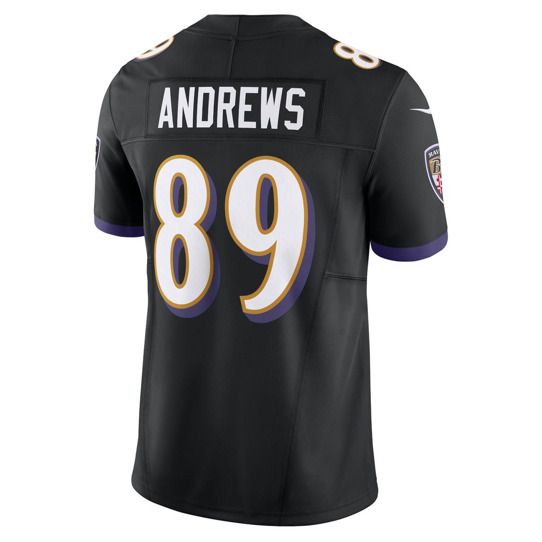 Men's Nike Baltimore Ravens Mark Andrews Black Vapor F.U.S.E. Limited NFL Jersey