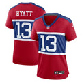Women's Nike New York Giants Jalin Hyatt Century Red Alternate Player Game NFL Jersey