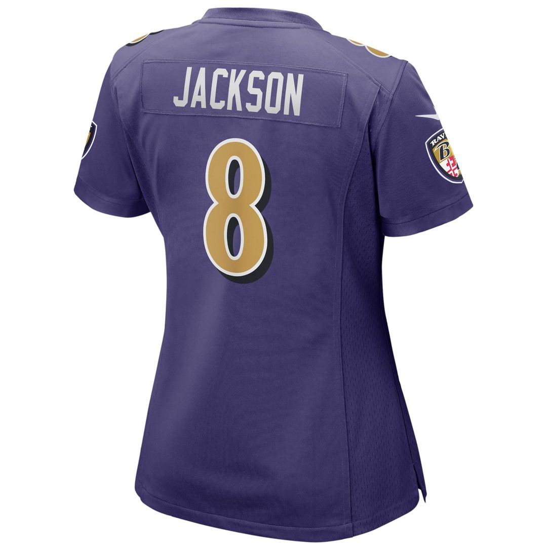 Women's Nike Baltimore Ravens Lamar Jackson Purple Alternate Game Player NFL Jersey