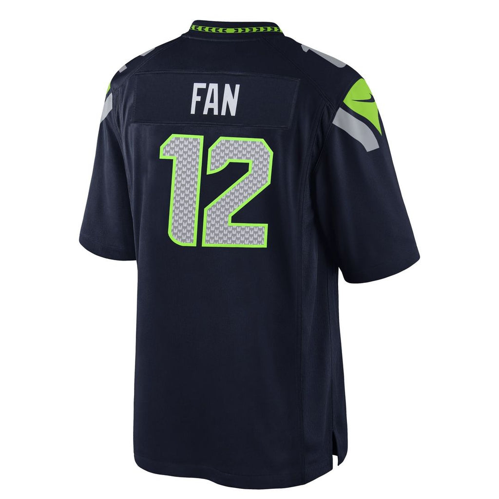 Youth Nike Seattle Seahawks 12th Fan College Navy Game NFL Jersey