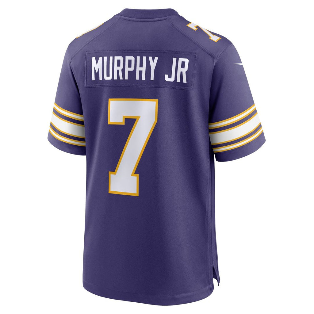 Men's Nike Minnesota Vikings Byron Murphy Jr. Purple Alternate Game NFL Jersey