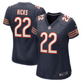 Women's Nike Chicago Bears Elijah Hicks Navy Team Game NFL Jersey